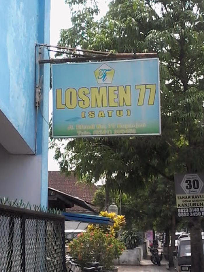 Losmen 77 Kepanjen, Jujukan Para Suporter Sepak Bola