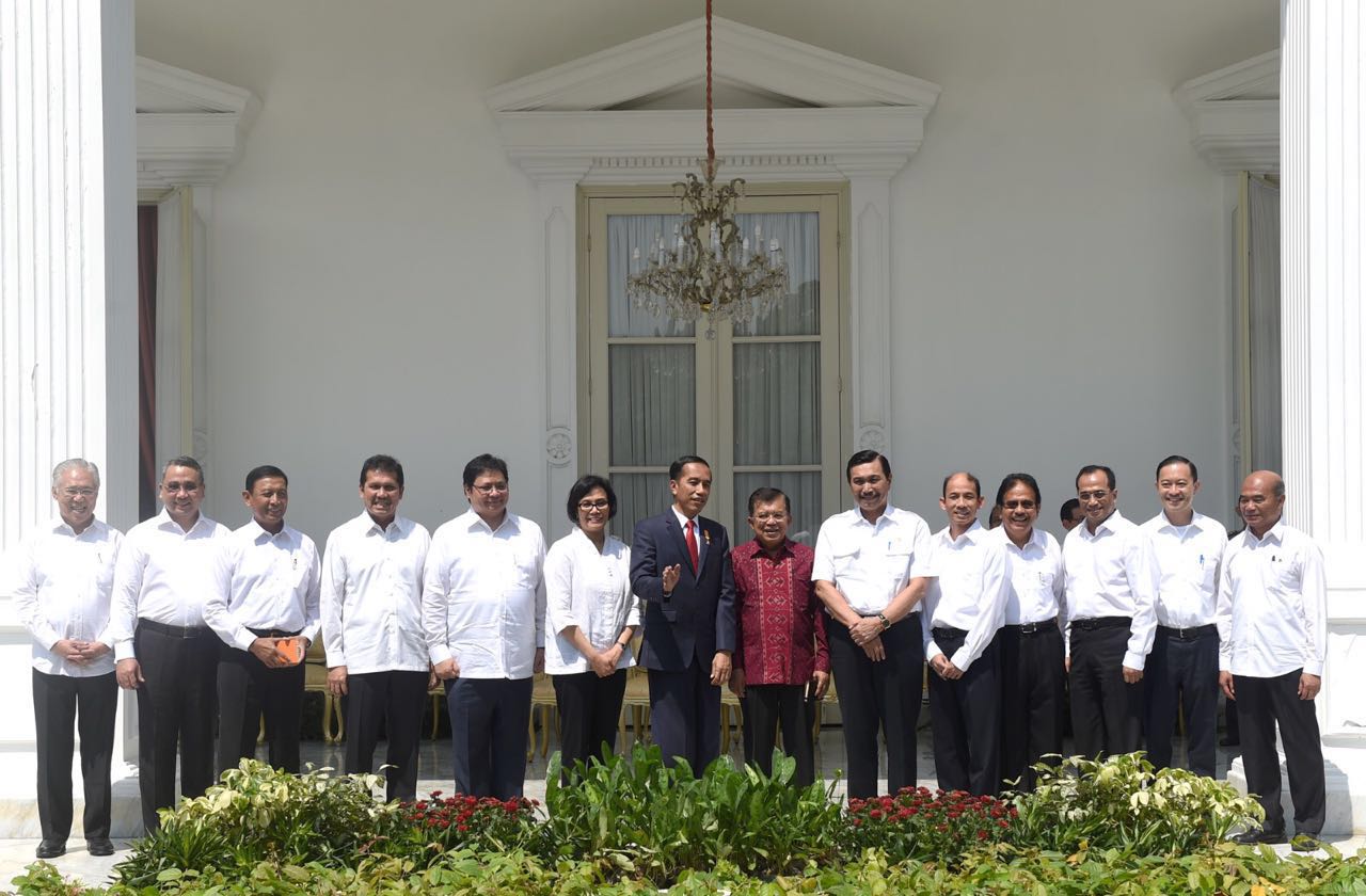 Foto menteri baru