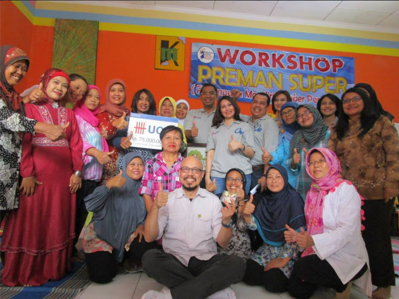 workshop preman super dihadiri Andi F Noya dari Kick Andy