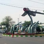 Bundaran Monumen Pesawat Tempur MIG-17 Fresco, salah satu ikon Suhat - Rumahdijual.com