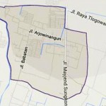 Peta Kelurahan Arjowinangun, Kecamatan Kedungkandang, Kota Malang