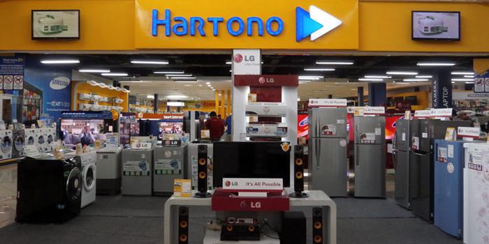Hartono, salah satu toko elektronik di Malang