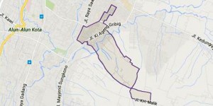 Peta Kelurahan Lesanpuro, Kecamatan Kedungkandang, Kota Malang