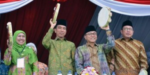 Jokowi Hadiri Harlah Muslimat NU di Stadion Gajayana Malang - Indonesia Times