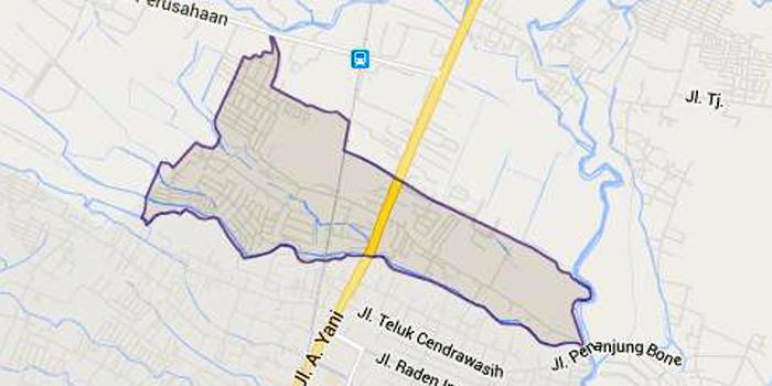 Peta Kelurahan Balearjosari, Kecamatan Blimbing, Kota Malang