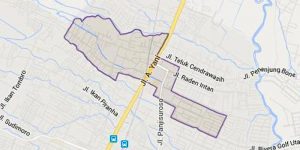 Peta Kelurahan Polowijen, Kecamatan Blimbing, Kota Malang