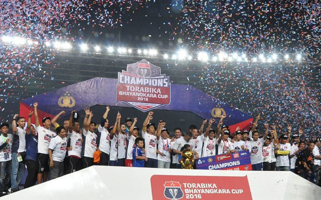 Arema juara Piala Bhayangkara