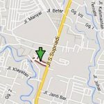 Peta lokasi Sumber Mbah Raden di Sukun