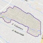 Peta Kelurahan Tulusrejo, Kecamatan Lowokwaru, Kota Malang