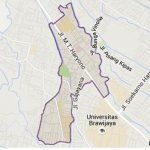 Peta Kelurahan Dinoyo, Kecamatan Lowokwaru, Kota Malang