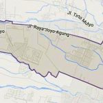 Peta Kelurahan Merjosari, Kecamatan Lowokwaru, Kota Malang