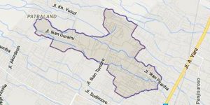 Peta Kelurahan Tunjungsekar, Kecamatan Lowokwaru, Kota Malang