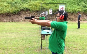 Kategori lomba dengan menggunakan pistol di Pindad