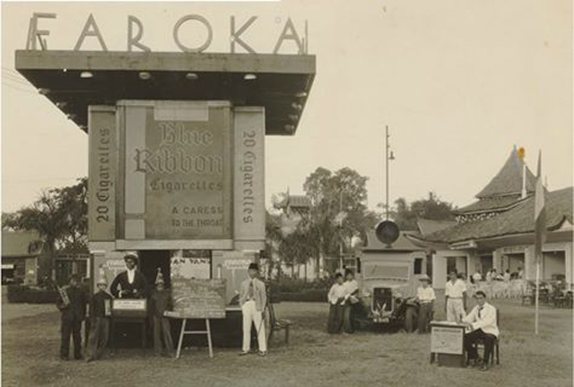 Promosi Rokok Faroka Malang di Magelang | Foto: TroppenMuseum