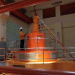 PLTA yang dibangun pada tahun 1970 ini berkapasitas 4,5 Mega Watt. Istimewa/Agus Trimukti/Humas PLN/detikFoto.