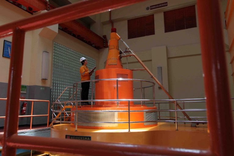 PLTA yang dibangun pada tahun 1970 ini berkapasitas 4,5 Mega Watt. Istimewa/Agus Trimukti/Humas PLN/detikFoto.