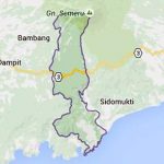 Peta Kecamatan Ampelgading, Kabupaten Malang