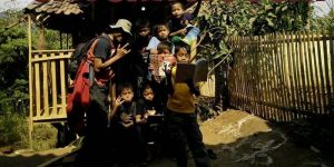 Komunitas Gubuk Baca Lentera Negeri yang hadir dalam diskusi Anak Muda dan Semangat Kebangsaan (C) ANAZKIA