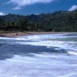 Meninggalkan Jejak di Pasir Putih Pantai Wediawu (C) HALOMALANG