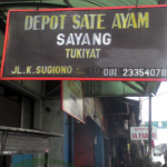 Depot Sate Ayam Sayang, Kuliner Lawas Kota Malang (C) ASELIMALANG