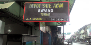 Depot Sate Ayam Sayang, Kuliner Lawas Kota Malang (C) ASELIMALANG