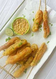 sempol malang saus kacang