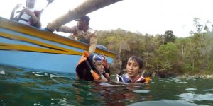 Asyiknya Snorkeling di Indahnya Pantai Bolu Bolu (C) MEVIAN TRAVELLER