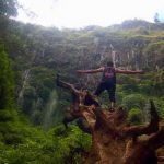 Segarnya Percikan Air Coban Grojogan Pitu di Pujon