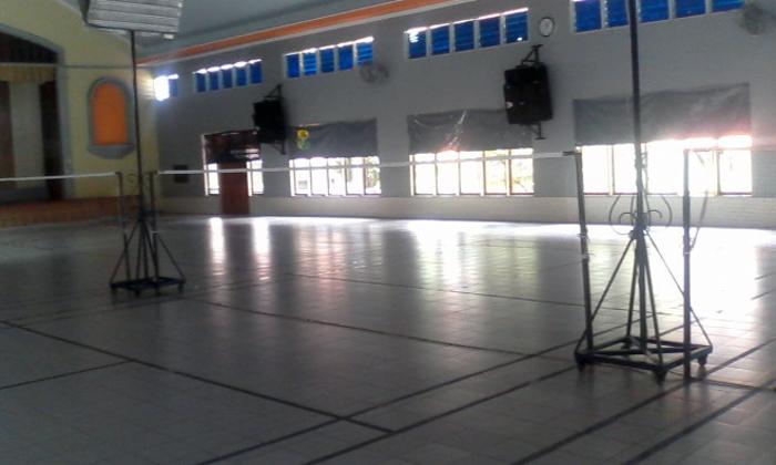 Lapangan Badminton Rajabasa Malang (C) MALANGKU