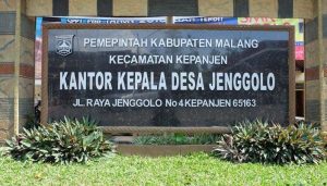 Kantor Kepala Desa yang menjadi pusat Pemerintahan Jawa Di Desa Jenggolo.