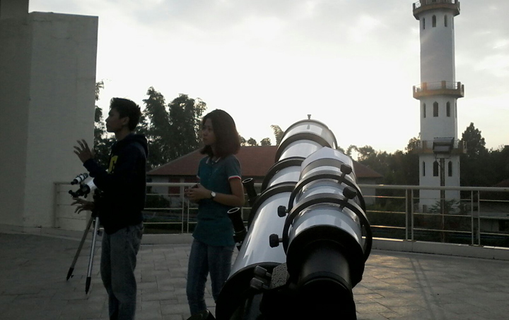 MAGIC, Area pengamatan di student centre universitas ma chung | Foto: Radar Malang