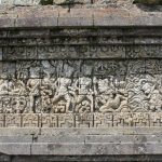 relief Kresnayana di candi Jago
