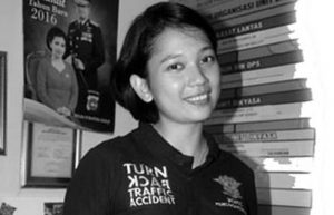 Cerita Kegigihan Ipda Friska Nufrida Romadona (C) TRIBUNNEWS