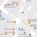 Peta Simpang Lima Tunggulwulung di Goole Maps (C) GOOGLE