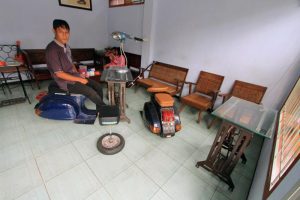Kafe Vespa, Sajikan Sensasi Unik di Kepanjen (C) RADAR MALANG