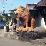 Monumen Salam Satu Jiwa, Wujud Patung Singa Humanis (C) KIDUL DALEM