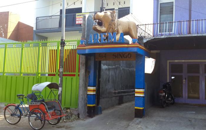 Patung Singa Ala Anime Jepang Hapus Julukan Gang Badeg (C) KIDUL DALEM