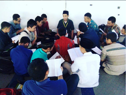 pembimbingan baca quran dalam kelompok