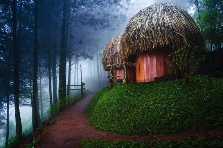 Goa Pinus adalah goa buatan bekas galian penambang pasir. Kini dijadikan objek wisata. (Foto: Instagram @malangstory)