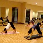 Salah satu tempat senam yoga di Kota Malang. (Foto: Sebats)