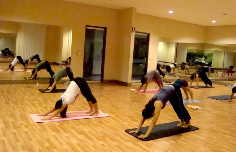 Salah satu tempat senam yoga di Kota Malang. (Foto: Sebats)