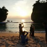 Pantai Wedi Klopo yang terkenal akan eksotisme sunsetnya layaknya pantai-pantai di Pulau Bali (C) PANTAIMALANG