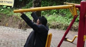 Fasilitas Outdoor Fitness di Coban Kethak Kasembon (C) nafanakhun