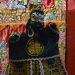 Tokoh Sie Kong dalam Wayang Potehi di Kelenteng Eng An Kiong (C) MERDEKA