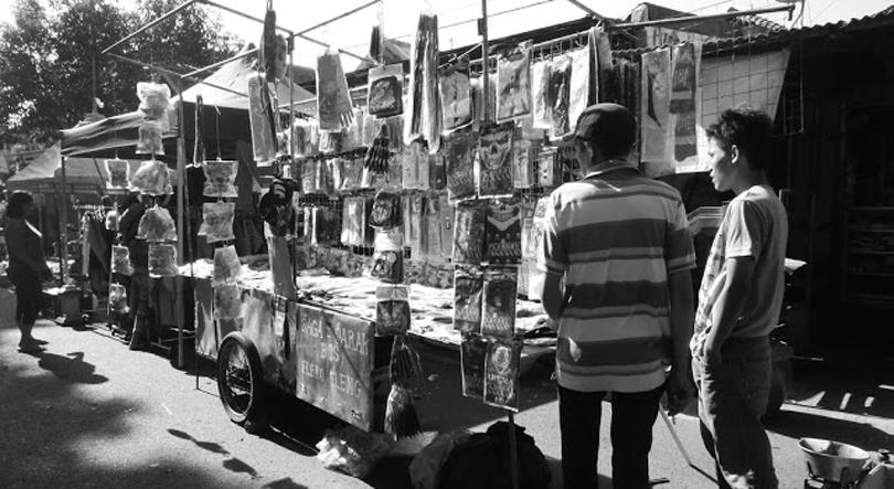 Pasar Minggu Pagi Arjowinangun menjadi salah satu wisata belanja yang ada di pinggiran Kota Malang