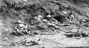 Sebuah suasana perang di Dampit yang dikomandoi MG (Markas Gerilya) III/SWK Malang (C) REENACTOR