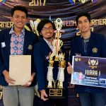 Tiga mahasiswa UB yang membuat aplikasi Tobago. Defara Fikry Akmal (Project Manager), Aditya Wisnu Jati Kusumo (User Experience Designer/UXD), dan Ahmad Kamil Almasyhur (Programmer). (Foto: Okezone)
