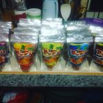 Bopii adalah cemilan yang berbahan dasar limbah bonggol pisang. Produk inovatif ini merupakan ide Mahasiswa Universitas Kanjuruhan, Malang. (Foto: Dede)