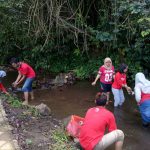 Resik wisata di salah satu titik area Sumber Sira