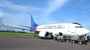 Sriwijaya Air menjadi salah satu pesawat yang bakal melayani Anda dari Jakarta ke Malang (C) TRIBUNNEWS